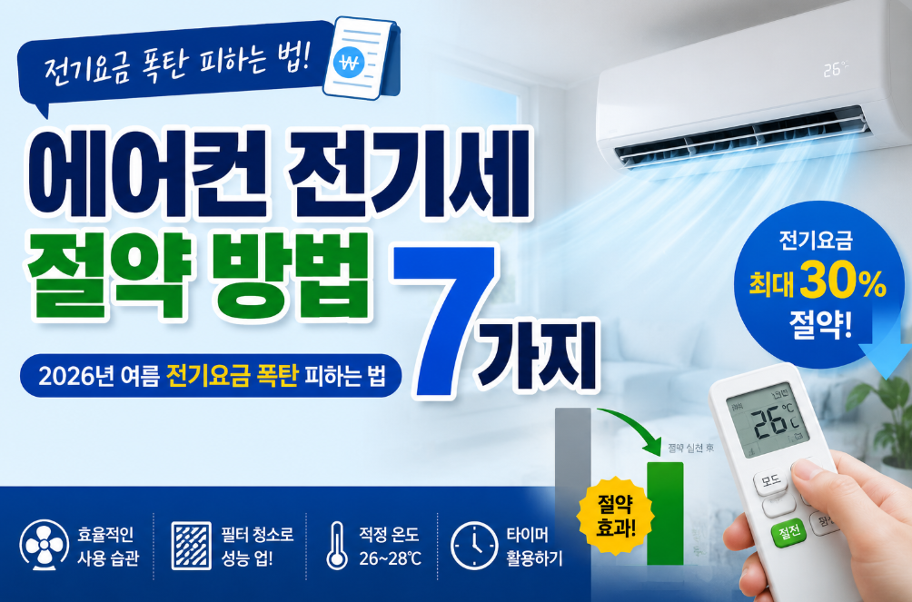에어컨전기세 절약방법 썸네일