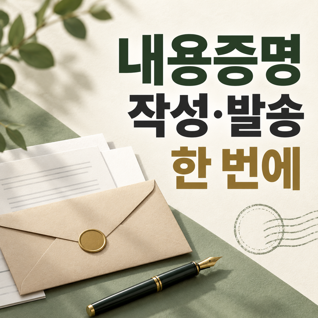 내용증명 작성 발송한번에 썸네일