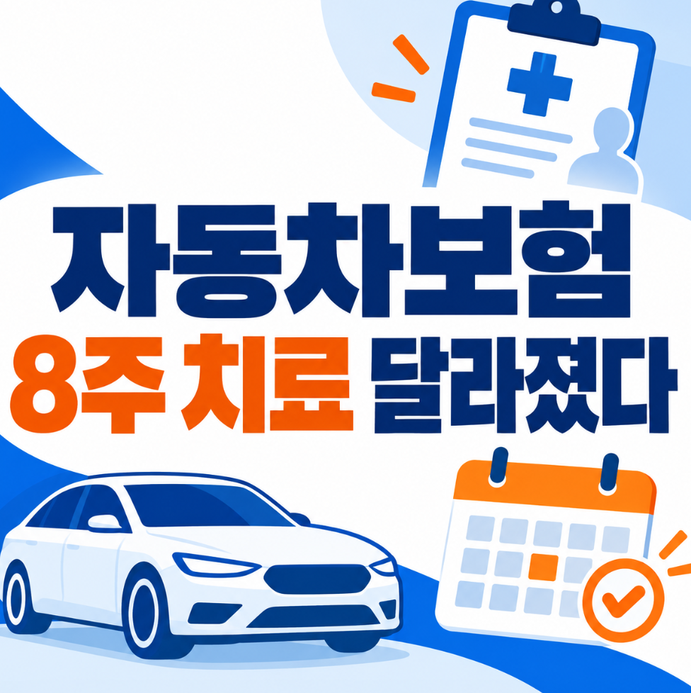 자동차보험8주치료 달라졌다 썸네일